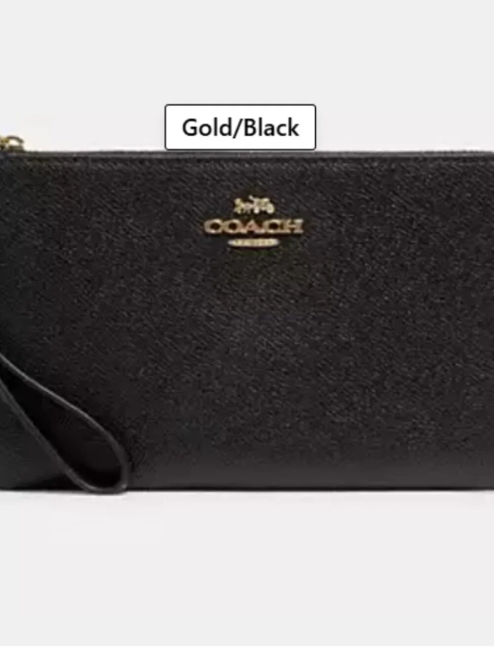 Large Corner Zip Wristlet - NWOT